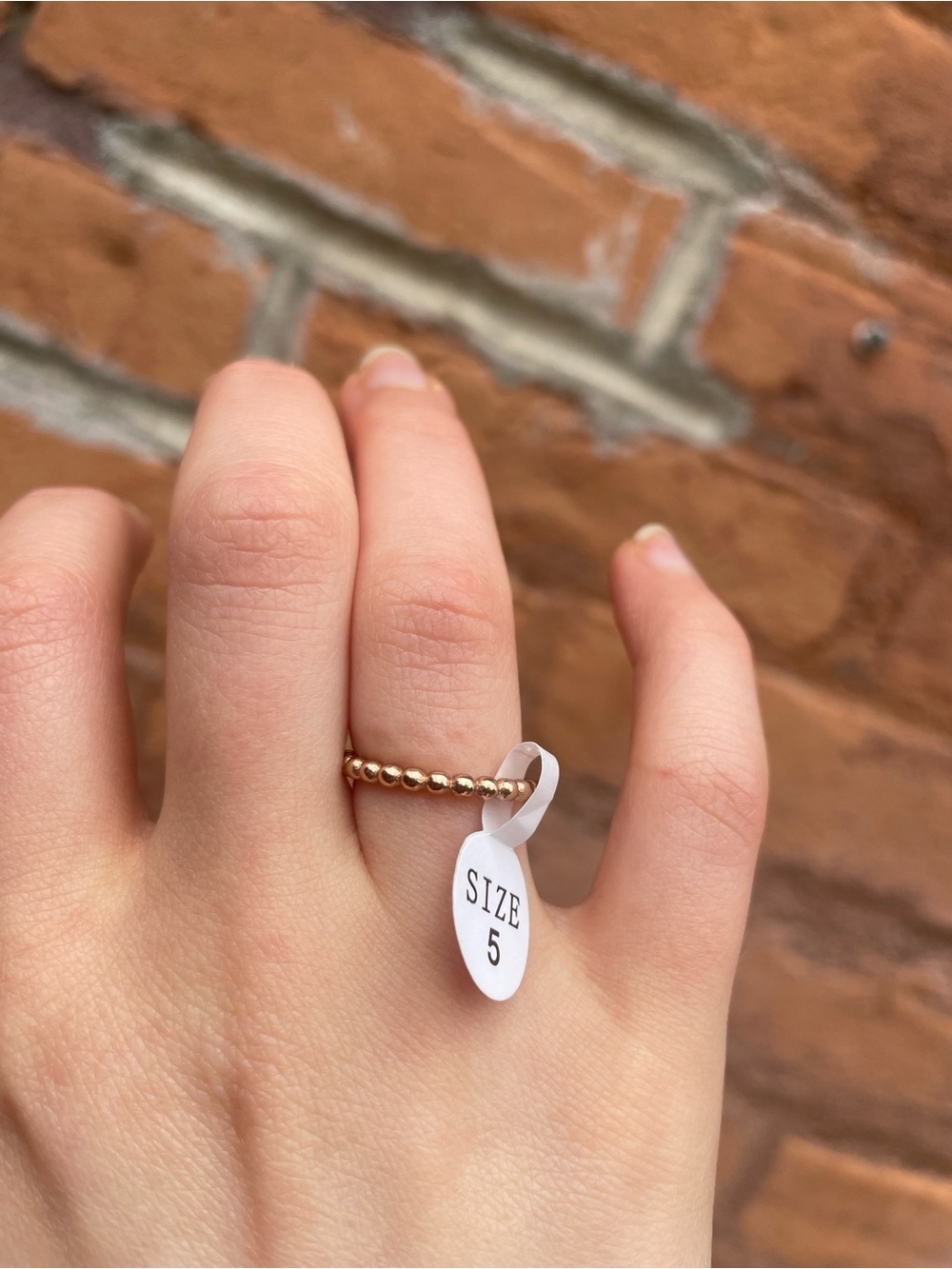 Rose Gold Stacking Ring
